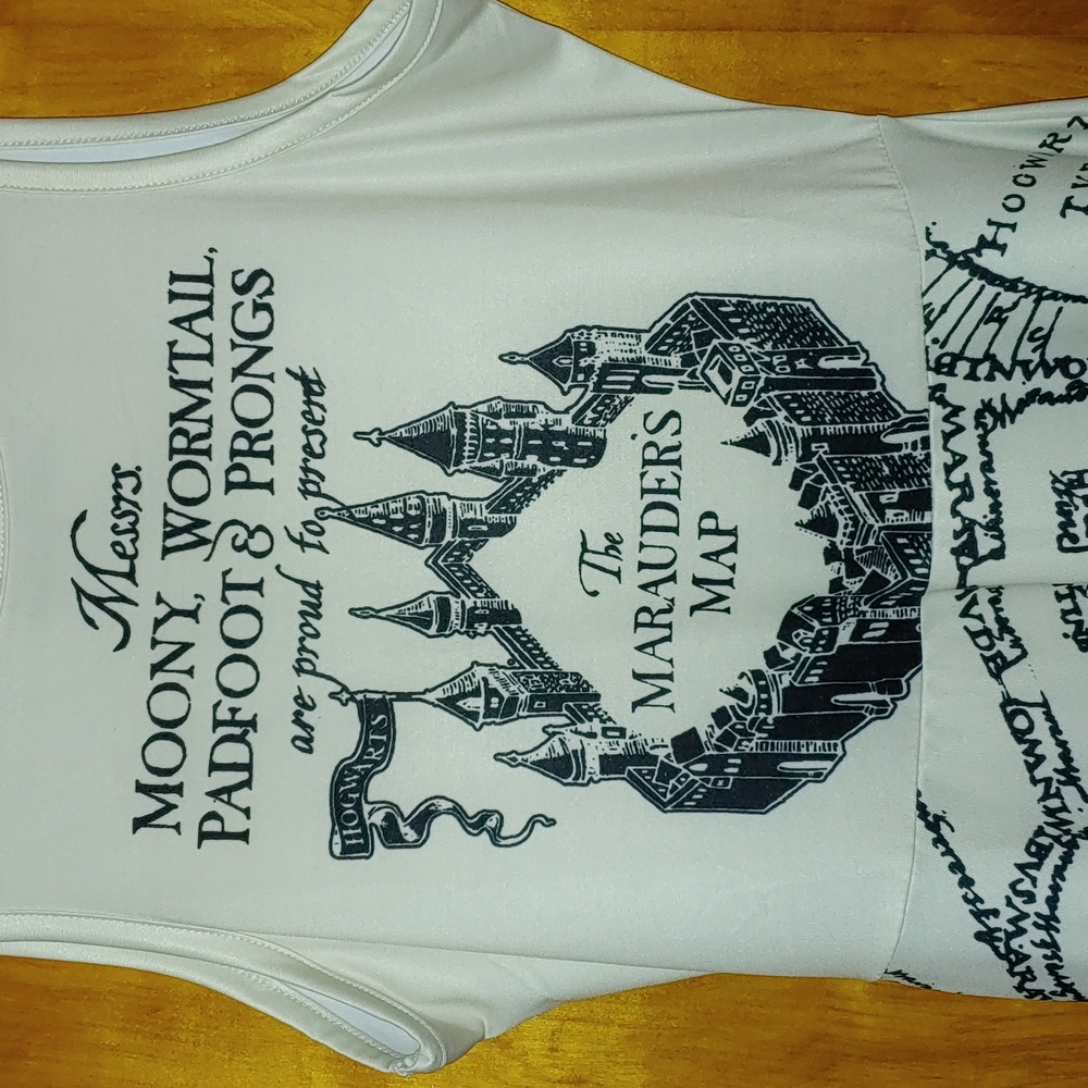 Harry Potter Marauders Map dress